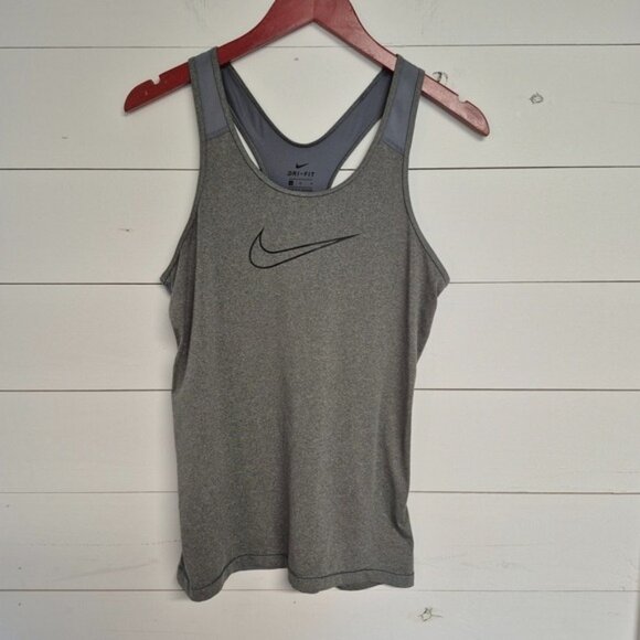 Nike Tops - Nike Dri-Fit Womens Gray Tank Top M Lightweight